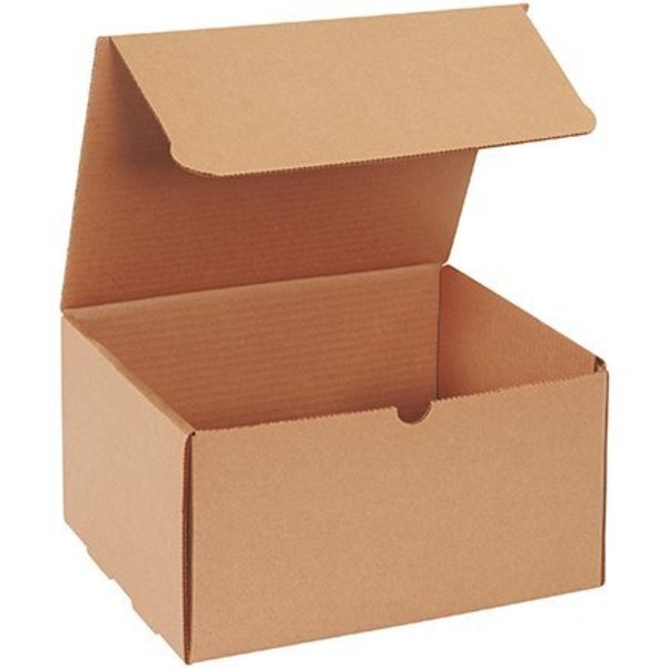 Box Packaging Corrugated Literature Mailers, 11-1/8"L x 8-3/4"W x 6"H, Kraft M1186K